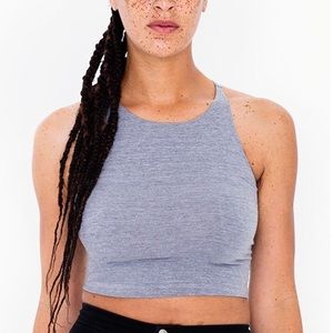 American Apparel Sleeveless Crop Top